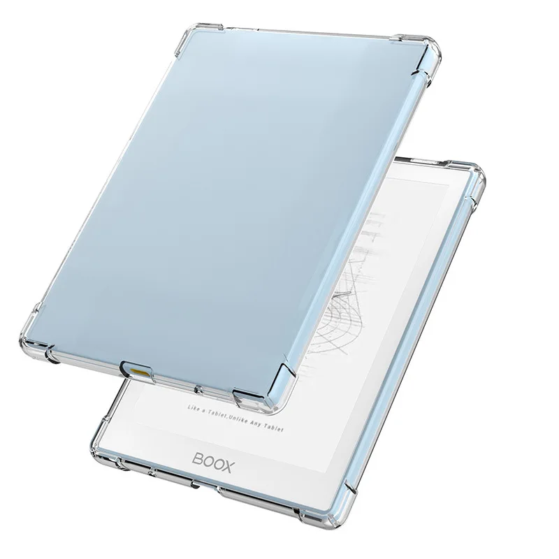 Enhanced Product Title: Transparent TPU Tablet Case with Shockproof Airbags