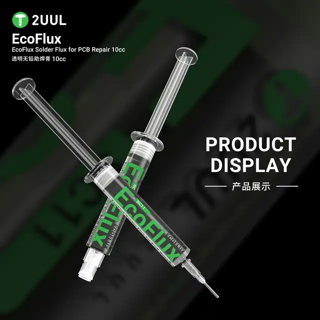 فلاكس حقنة 2UUL SC11 EcoFlux (10cc) – سائل دقيق لتركيب المعالجات والآيسيهات 2
