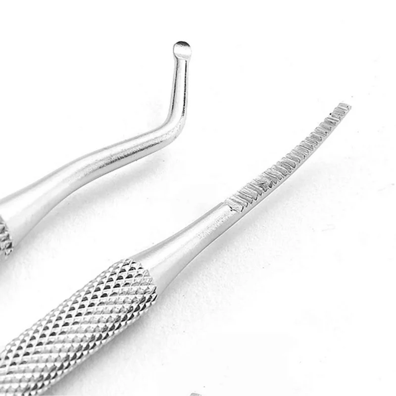 Double-ended Stainless Steel Remover Manicure Sticks Tool