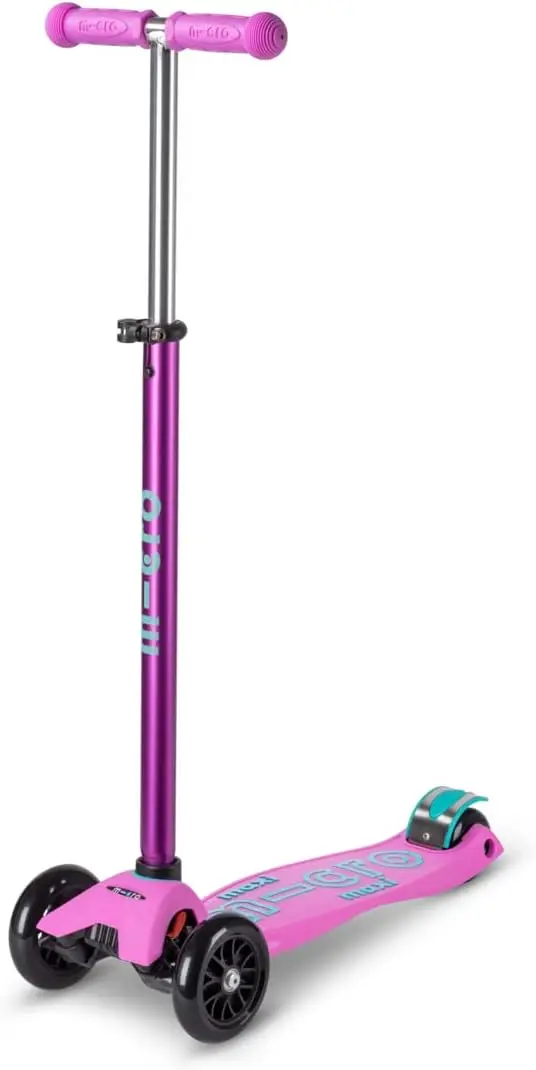Kickboard-Maxi Deluxe 3-Wheeled, Lean-to-Steer, Swiss-Designed Micro Scooter for Kids, Ages 5-12