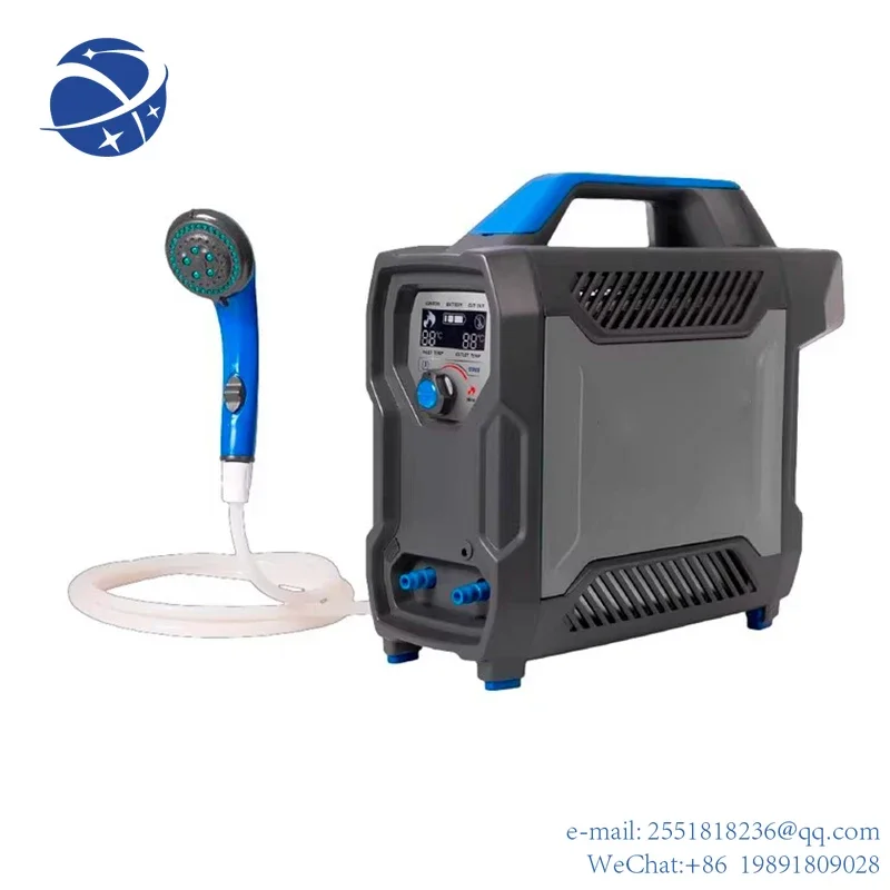 

YYHC Wireless Water Heater Portable Outdoor Camping Multi-function Gas Heating Electric Water Heater Shower Shower Bath