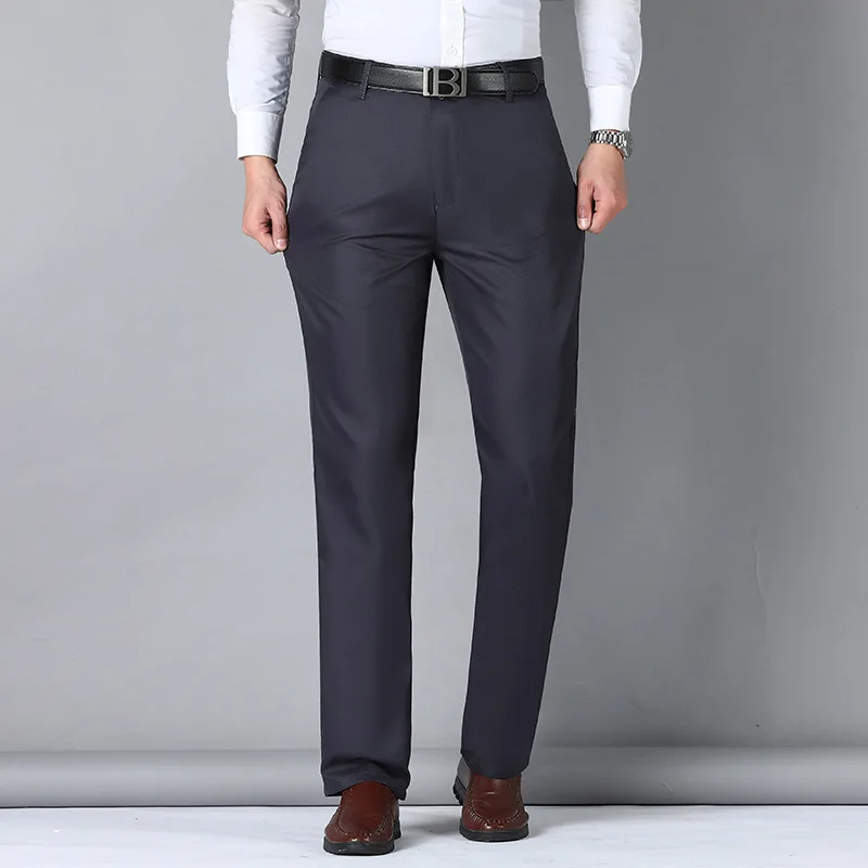 MRMT Brand Men's Trousers High Waist Black Suit Pants Thin Straight Loose Formal Business Casual Man Trouser business pants suit pants men pants thin trousers
