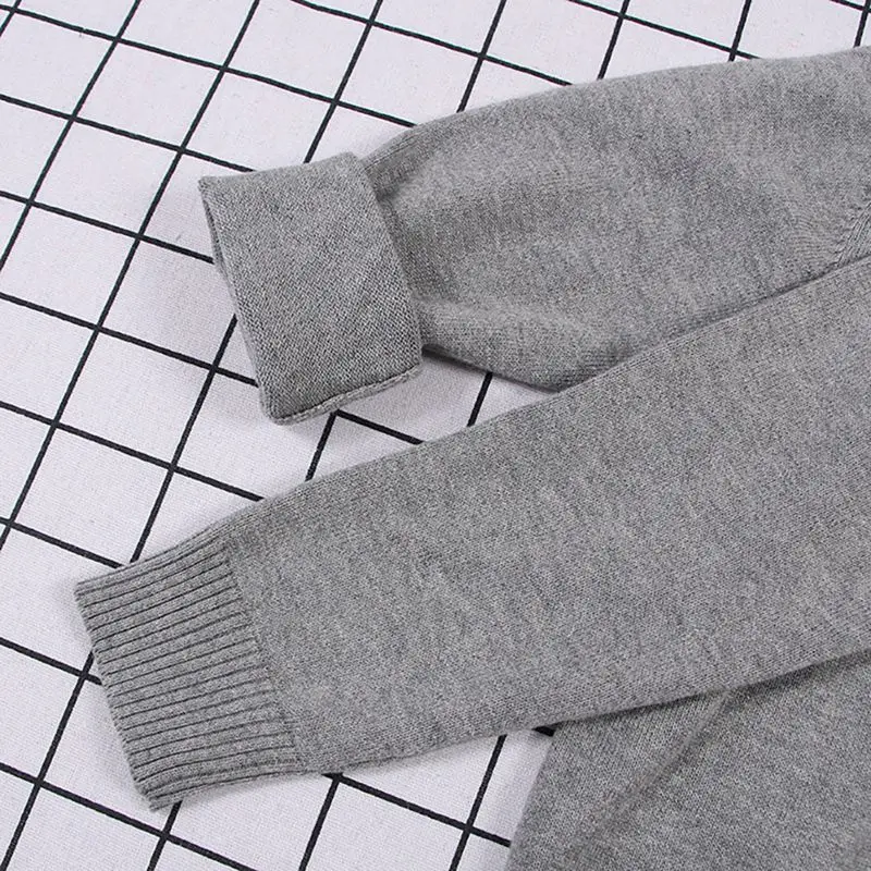 Toddler Girls Sweater Coat Spring Autumn Children Casual Jacket Baby Kids Solid Knitted Cardigan For Boys 1-7 Years 4