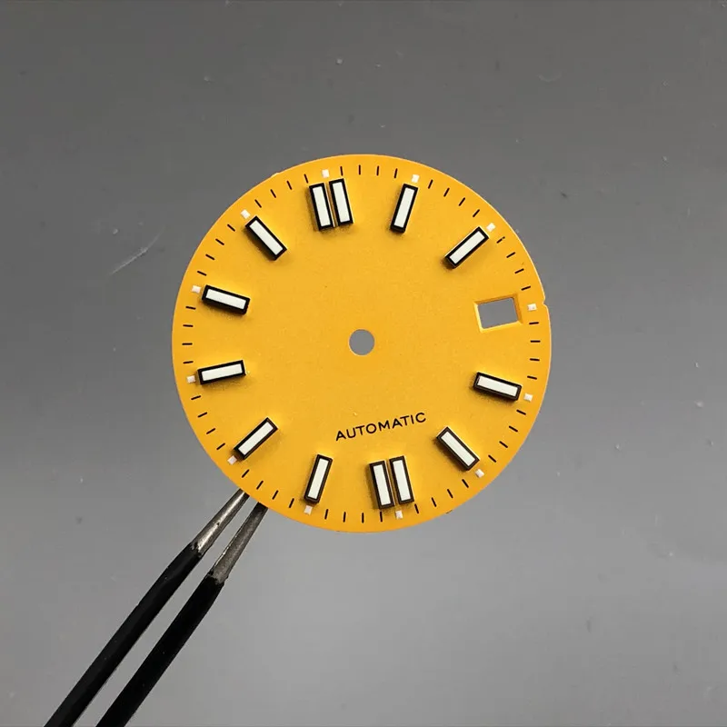 2024 New Dial Has Added The CITIZENLOGO Yellow Dial  Suitable For 3.0 position of the Japanese NH35 With S Logo