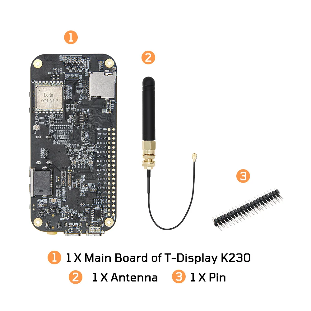 ® T-Display-K230 K230 Chip Dual-Core RISC-V AIoT Development Board LoRa Communic