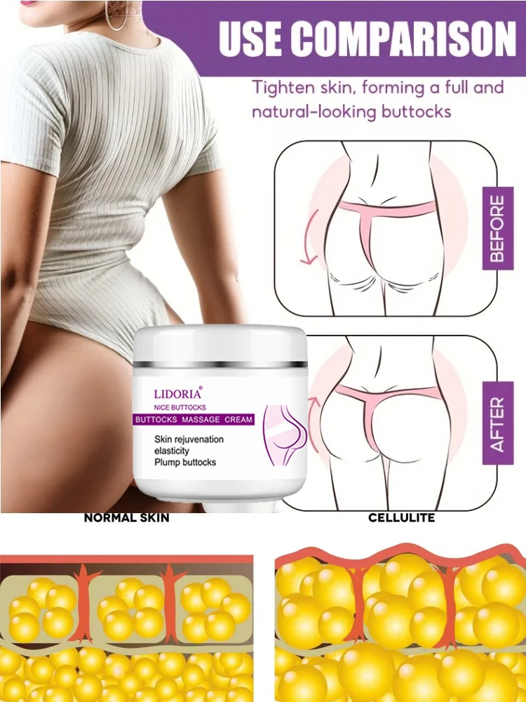 Natural Buttock Augmentation Cream Butt Enlargement Growth Lift Up Ass Firm breast enlargement cream Breast Bigger Sexy Body Lotion For Women