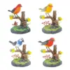 Simulated Chirping Bird Voice Activated Singing Sounds Toys Gift Present 1