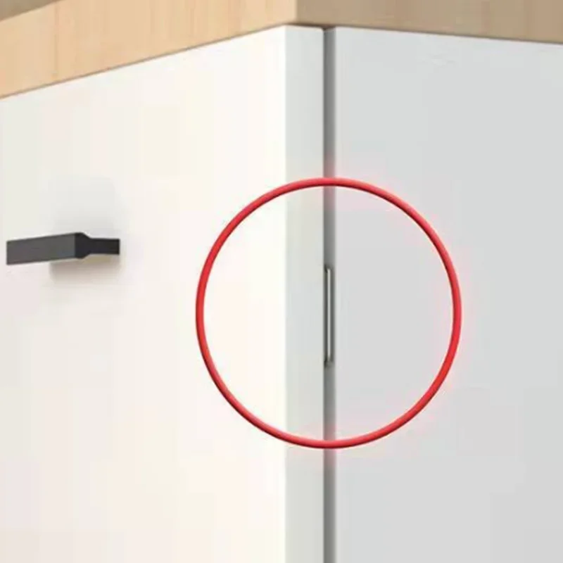 Invisible Magnetic Door Latch with Strong Adhesion and Seamless Release
