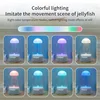 K19 Creative Portable Colorful Jellyfish Lamp Bluetooth Speaker HiFi Stereo 3D Surround Subwoofer Home Theater Sound System 4