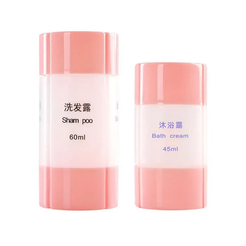 Travel Subpackage Shampoo Lotion Soap Load 4-in-1/3 In 1 60ml Multicolor Preparation Container Travel Bottle Set Portable 4
