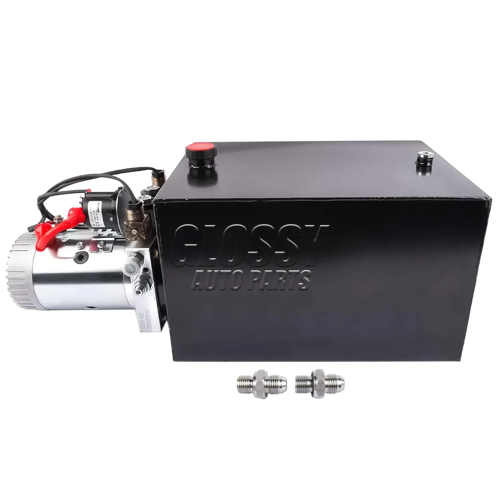 AP03 20 Quart Hydraulic Power Unit 12V DC Double Acting Hydraulic Dump Trailer Pump 2