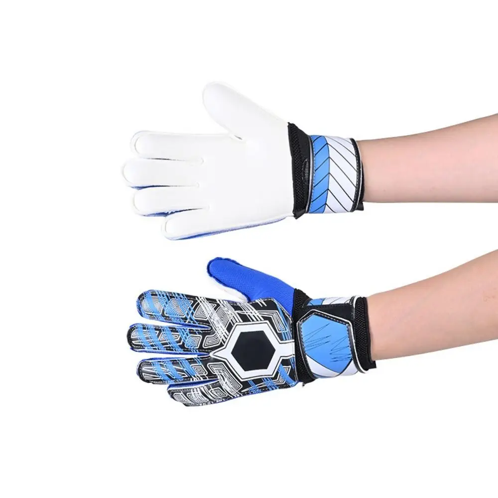 Finger Protection Goalkeeper Gloves Wear-Resistant Non-Slip Latex Soccer Gloves Thickened Handguard Sports Gloves Outdoor