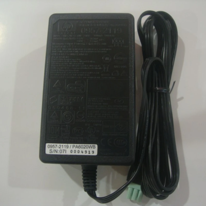 

0957-2119 32V563mA+15V533mA original FOR 3918 2368 Deskjet 1368 Deskjet 2368 C9055D printer power adapter power box