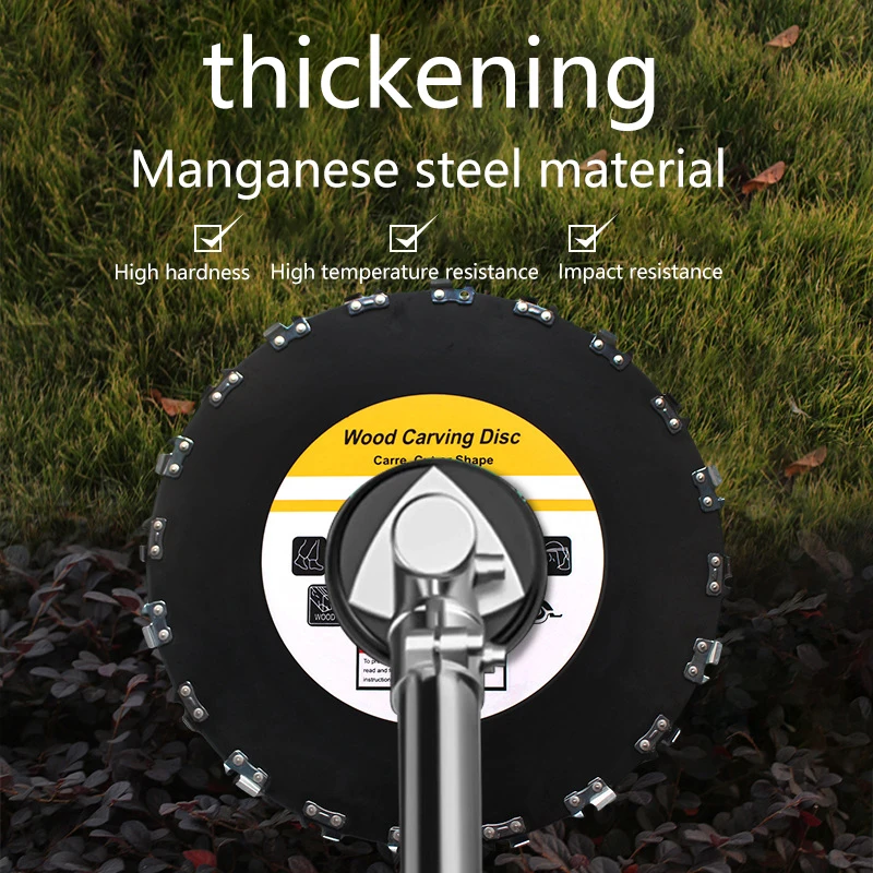 Description Picture 3 of item1 PCS High-Powered Grass Cutter 16/20 Teeth Universal Tree Saw Blades For Lawn Mowers Head