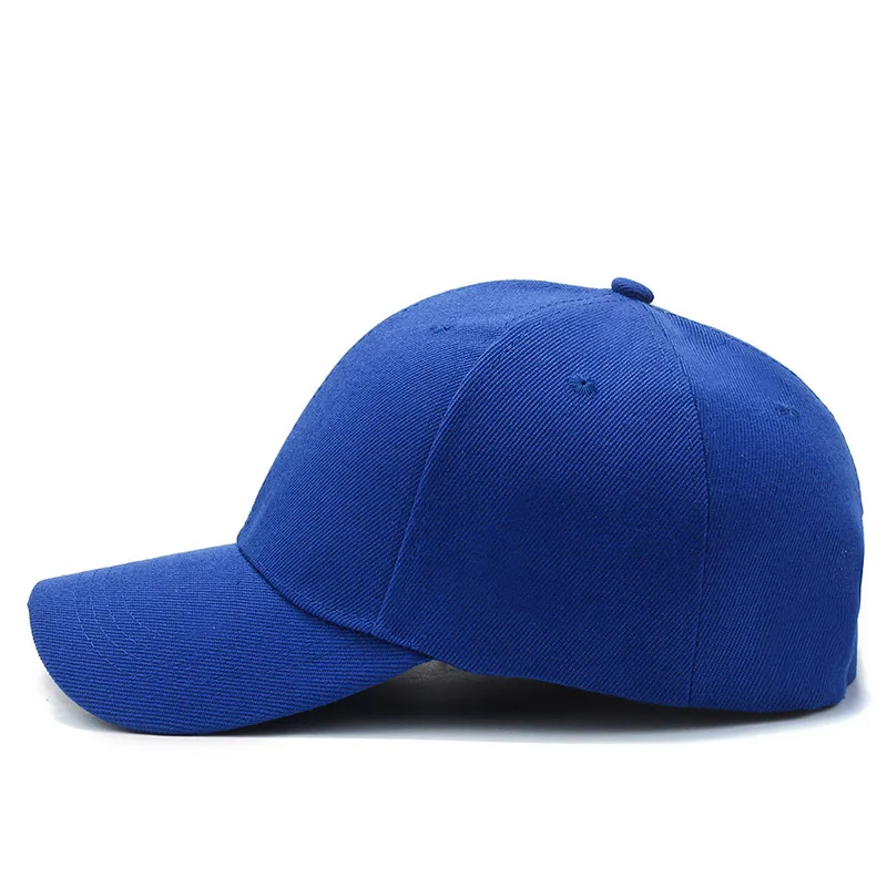 Unisex Cap Plain Baseball Adjustable