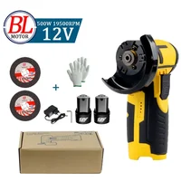12V Brushless Mini  Angle Grinder with Rechargeable Lithium Battery Cordless Polishing Machine Diamond Cutting with Accessories 1