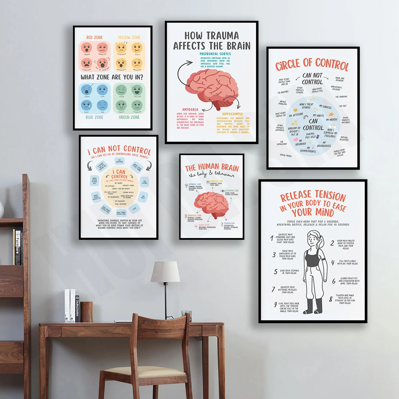 Things I Can Control Poster,Circle Of Control For Kids,Mental Health  Gifts,Therapy Wall Art,Calm Corners Poster,Therapy Resource - AliExpress
