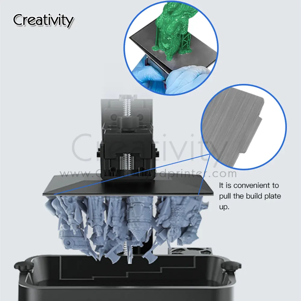 Imprimante 3d Plaque D'acier Magnétique Imprimante 3D Plaque D'acier à  Ressort Magnétique Accessoires Détachables 220x220mm Pour Lit Chaud 