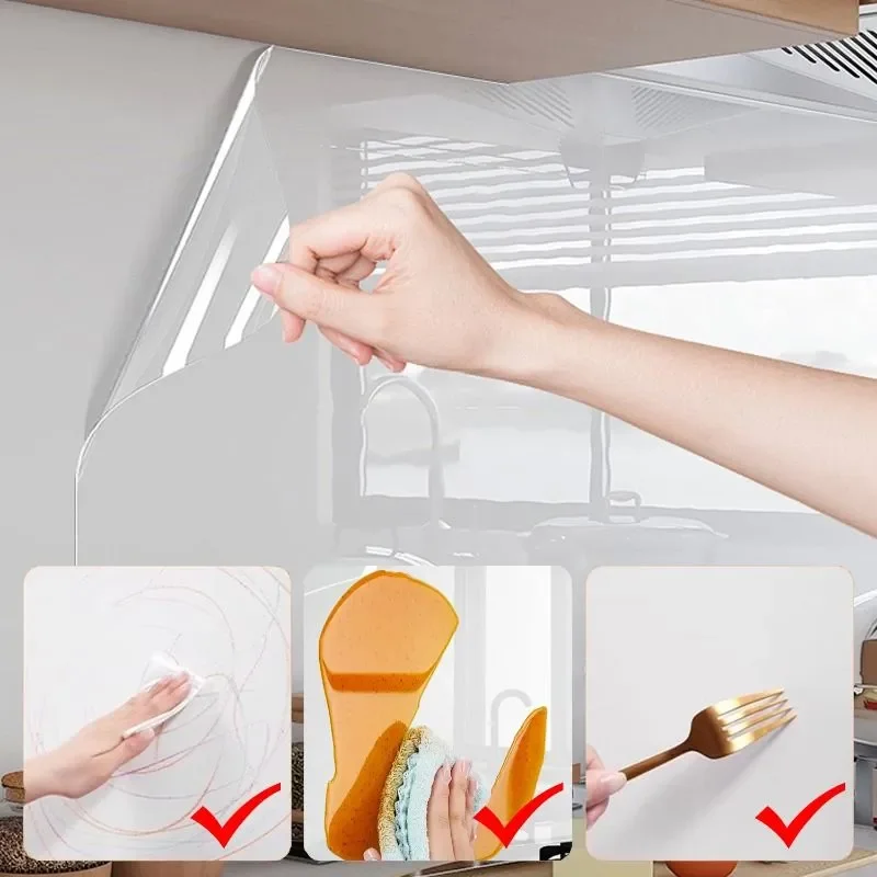Waterproof Stain-Resistant Removable Adhesive-Free And Electrostatic Transparent Wall Stickers Suitable For Living Room Bedroom. - 3