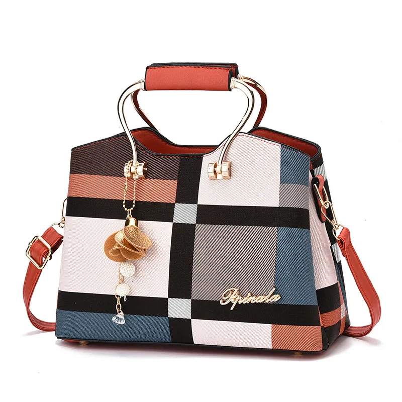 Shoulder Large Single Bag Capacity Women's Crossbody Handbag For Woman High-Quality Messenger Luxury Multicolored Classic Style