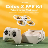 Kit FPV BETAFPV Cetus X version ELRS RTF, drone de course, 3 émetteurs radio, lunettes FPV VR03, quadricoptère RC C04, mini drone, 4 batteries 6