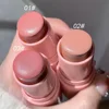 Natural Cheek Blush Stick Moisturizing Blusher Balm Blush Waterproof Sticks Peach Nourish Contour Eyeshadow Rouge Makeup Fa M6c0 5