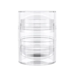 Clear Jelly Nail Art Stamping Tool with Double - Head Silicone Design (Double Head)