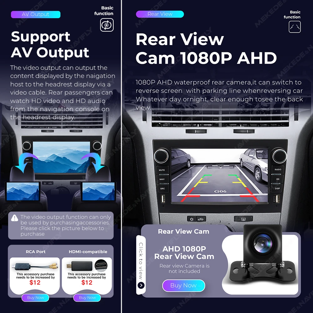 For Opel Astra H J 2004 Vectra Vauxhall Antara Zafira Corsa C D Vivaro Meriva Veda Car Radio Multimedia Player WIFI Carplay Auto