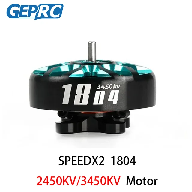 SPEEDX2 geprc 1804 Brushless Motor - 2450KV/3450KV 4S/6S High Performance for FPV RC Multicopter Racing Drone Parts 2