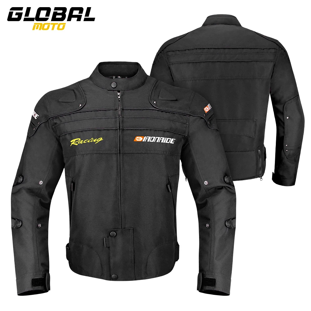 

Winter Warm Motorcycle Jacket Men Moto Cycling Jacket Windproof Motocross Chaqueta The Four Seasons Outdoors Riding Clothes