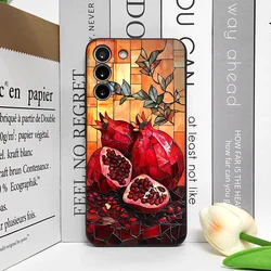 Creative Retro Fruits Marble Texture Printed Soft Phone Case for OPPO A97 (M - C1791T1)