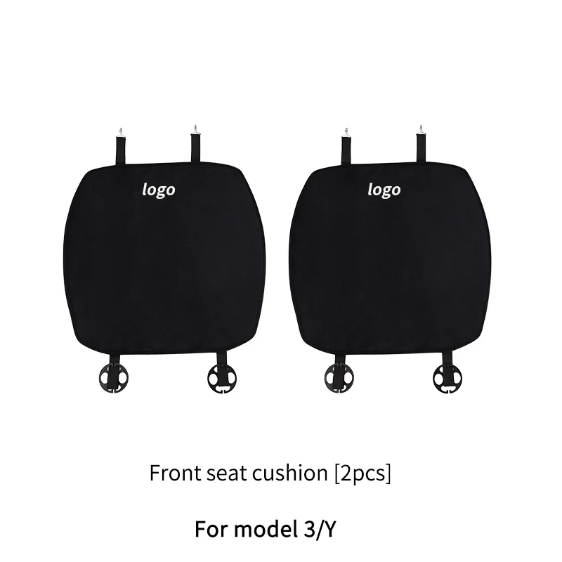 Front Black 2pcs