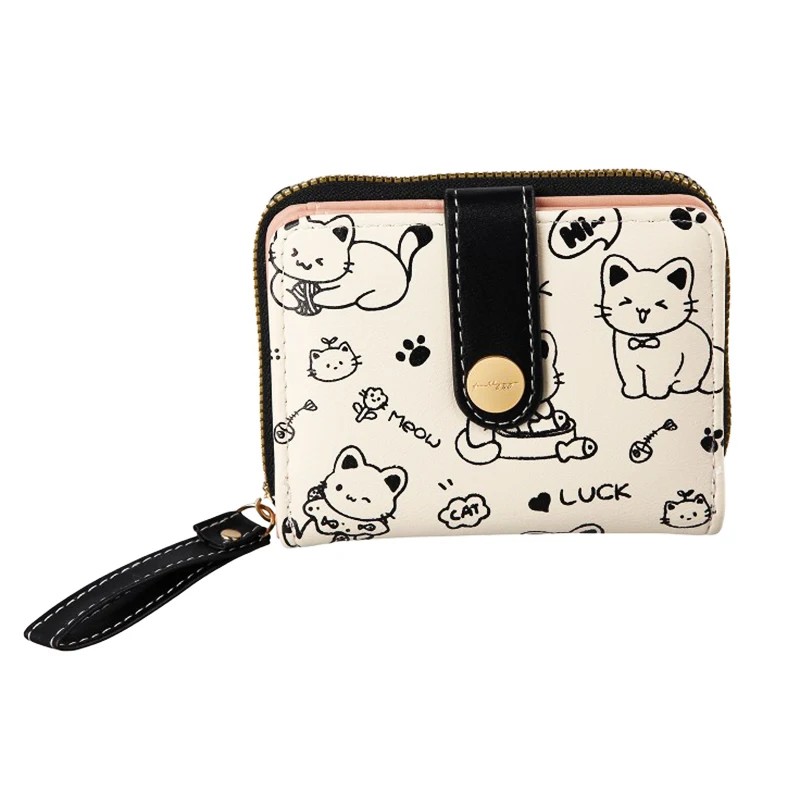 Petit Portefeuille Pour Femme Avec Fermeture éclair, Petite