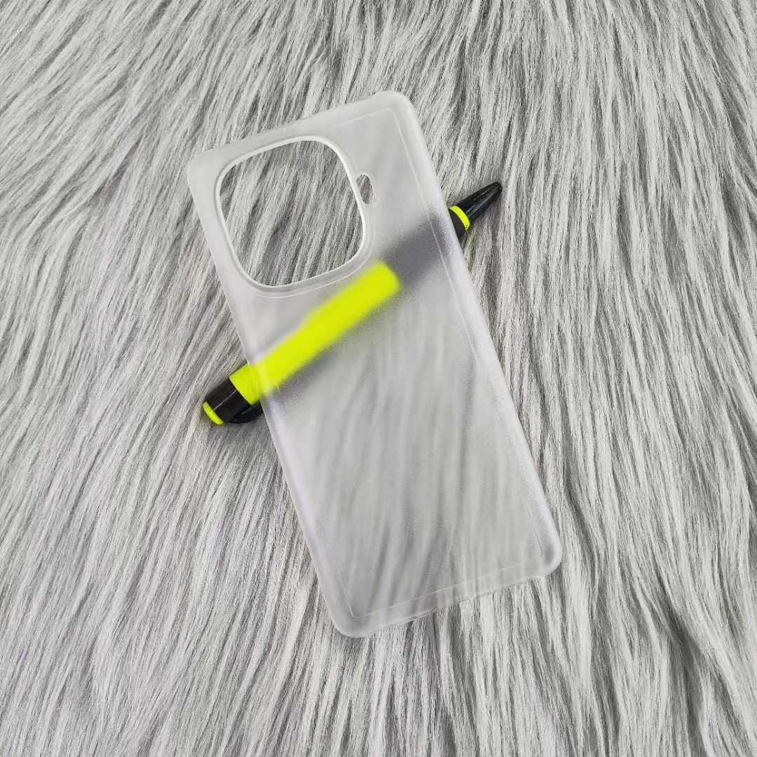 Sleek Ultra-Thin Matte Hard Phone Case - Anti-Fingerprint PC Back Cover