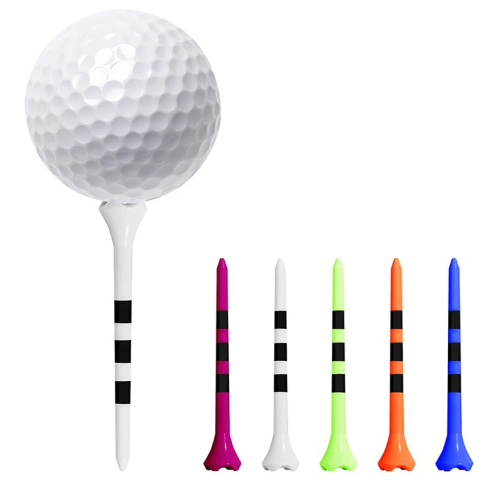 PGM Golf Tees 100pcs 83mm Stripe Scale Precise Kick-off Cup Lightweight Durable High Elasticity Anti Slip Ball Seat TE031