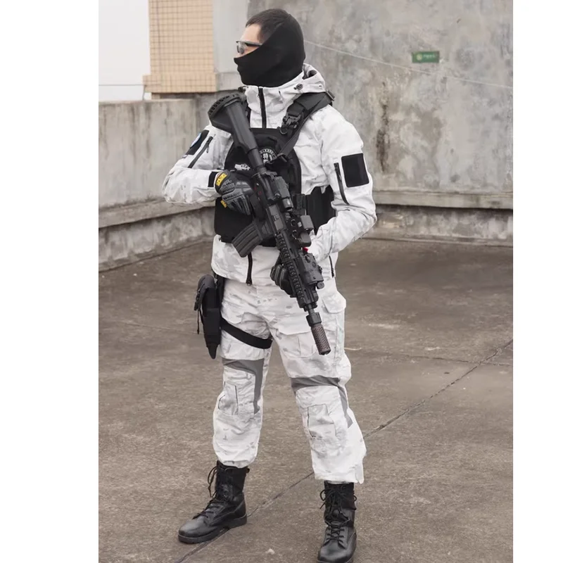 Hunting Jacket Trousers MCAP Outdoor Commuter Tracksuit Men Women