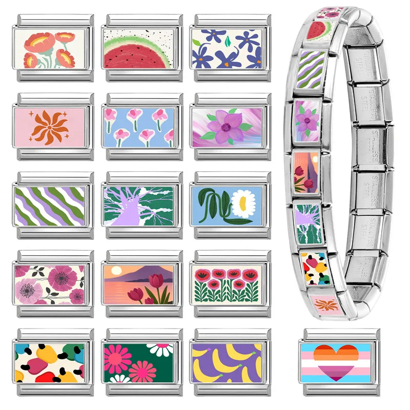 Italian Stainless Steel Bracelet Jewelry