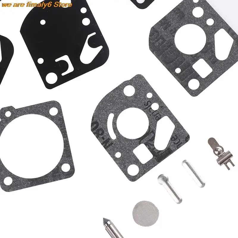 15PCS/SET Carburetor Carb Gasket Diaphragm Repair Rebuild Kit Fit For Zama RB-29 Carb Blower Trimmer