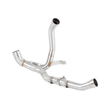 Per Ducati Multistrada 1000 2004-2009 MTS 1000 04-09 Tubo di Scarico Centrale Moto Slip-On