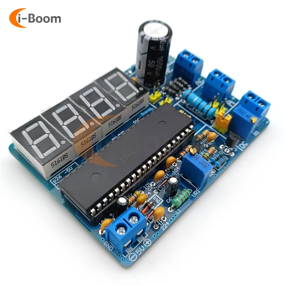 

AC 220V Voltage Meters DIY Electronic Kit Soldering Practice Board Digital Display High Precision Voltage Ammeter