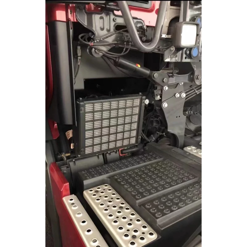 Tamiya Metal Parking Air Conditioning Radiator for Tamiya 1/14 RC Truck Scania 770s Actros Volvo Tractor RC Trailer LESU Parts 6