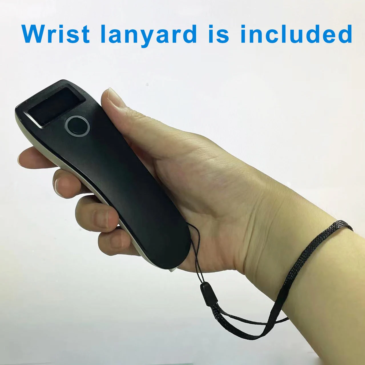 Barcode Scanner Bluetooth 1D 2D QR Code Scanner Cordless 2.4GHz Portable Wireless Barcode Reader with Screen