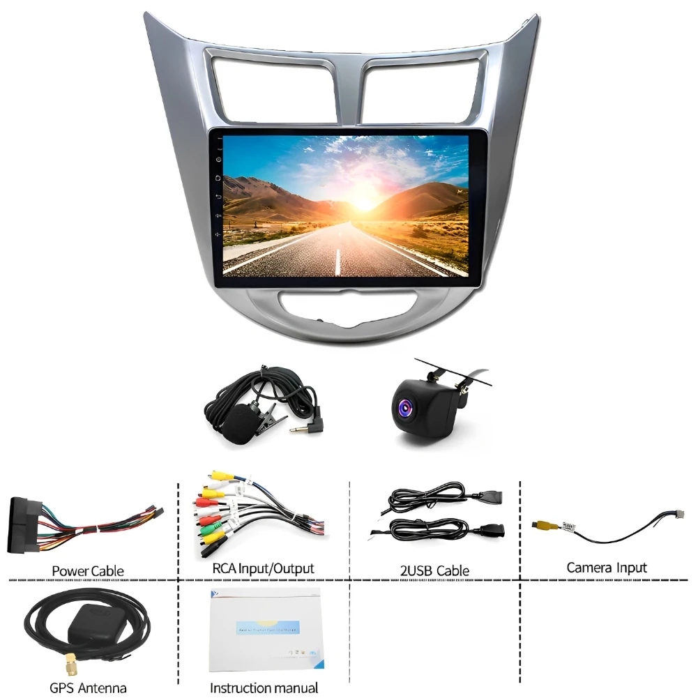 Android Car GPS Navigation Multimedia Player Radio