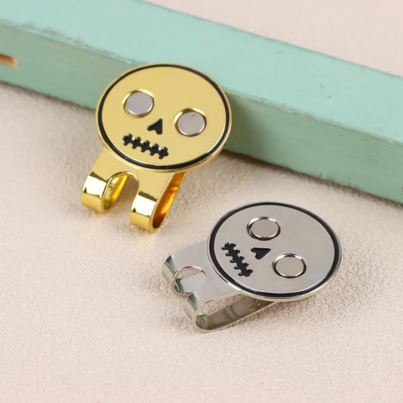 1Pc Ball Marker Magnetic Golf Ball Marker Pallina Da Golf Mark Design Clip Per Cappello Magnetico Bella Clip Per Cappello Da Golf Regalo Per Golfisti