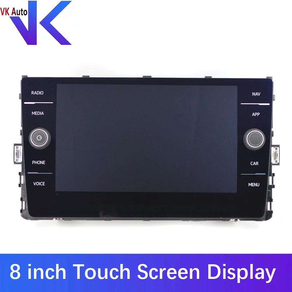 Per Vw Golf 7 Passat B8 Tiguan Mk2 Display Mib2 In Vetro Touch Screen Da 8 Pollici Multi-Media 5G6919605F 5 G6 919 605 F 5G6919605B