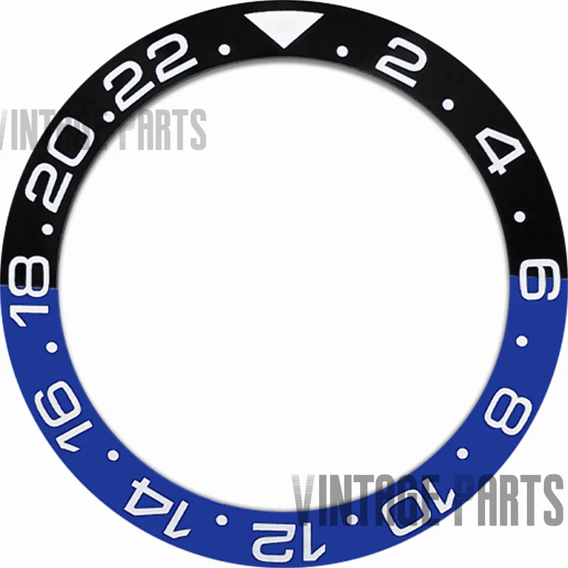 Inserto Per Lunetta In Alluminio Gmt Da 40Mm Adatto Per Orologio Rolex