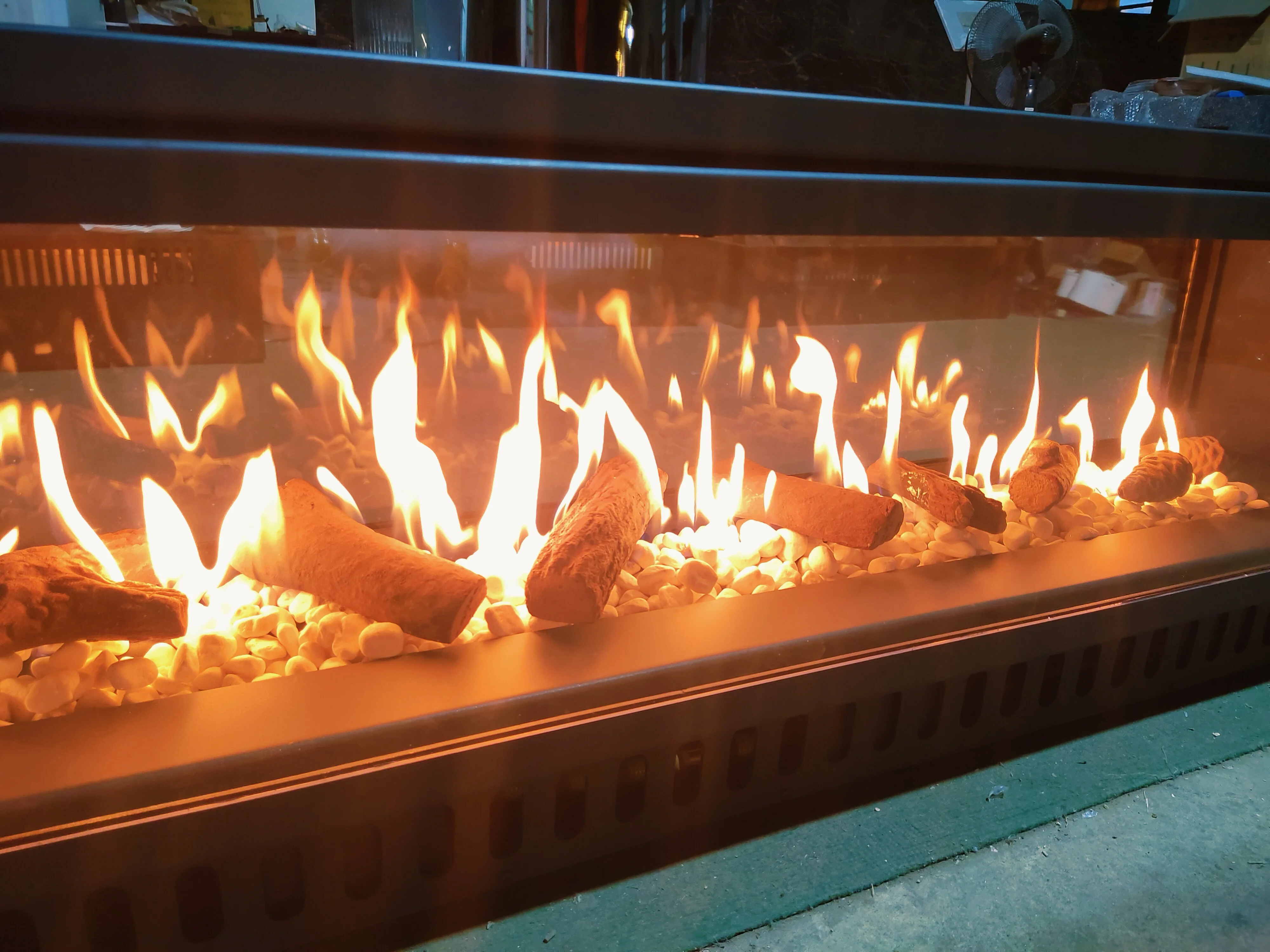 smart real fireplace gas fireplace 1200*400*550mm - AliExpress