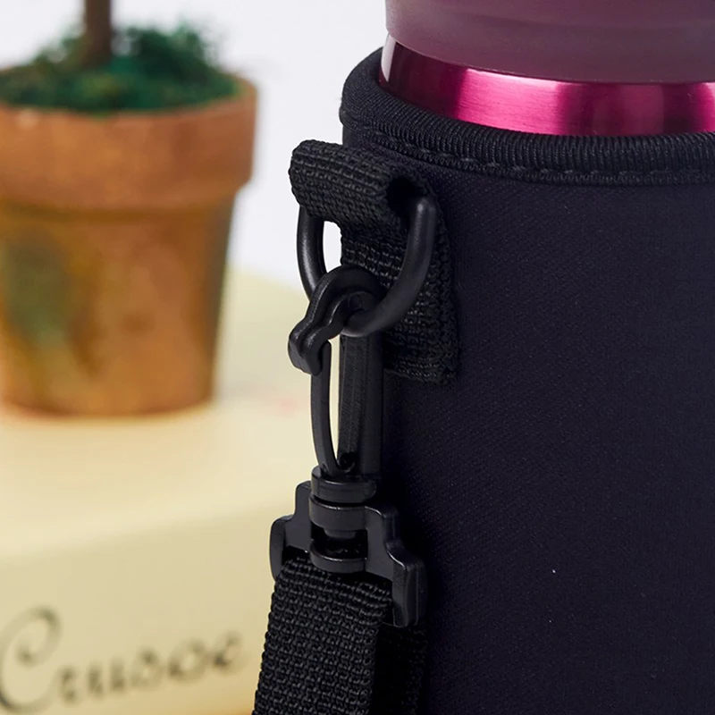 2 In 1 Portable Water Bottle Bag Outdoor Cup Cover Convenient Outdoor Travel Thermos Cup Cover Water Bottle Case