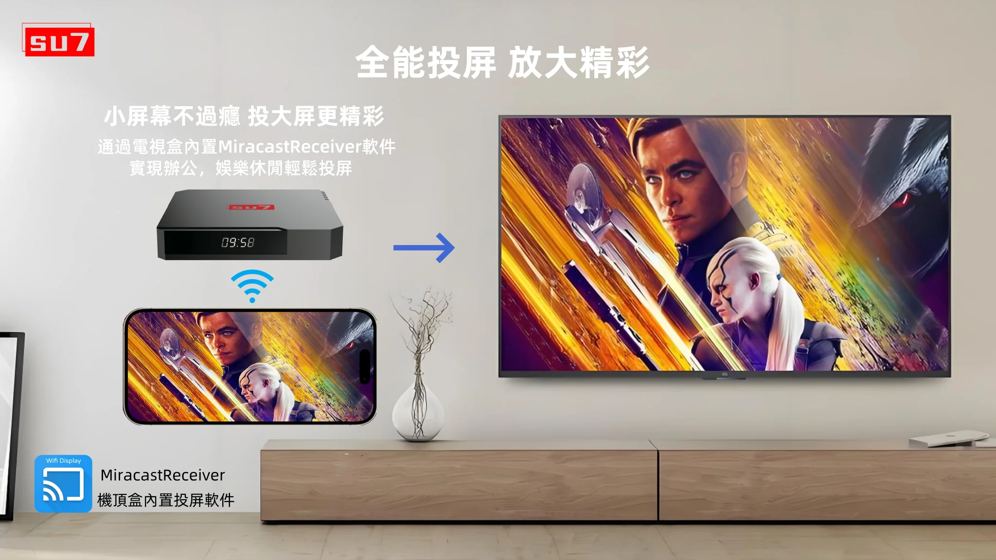 テレビボックス TVBOX OTT TV BOX Allwinner XS97 ATV Android 10 Smart 4K HD