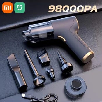 Xiaomi Wireless Car Vacuum Cleaner 98000Pa Strong Suction Handheld Suction Blow 2 in1 Portable Home Car Dual Use Vacuum Cleaner